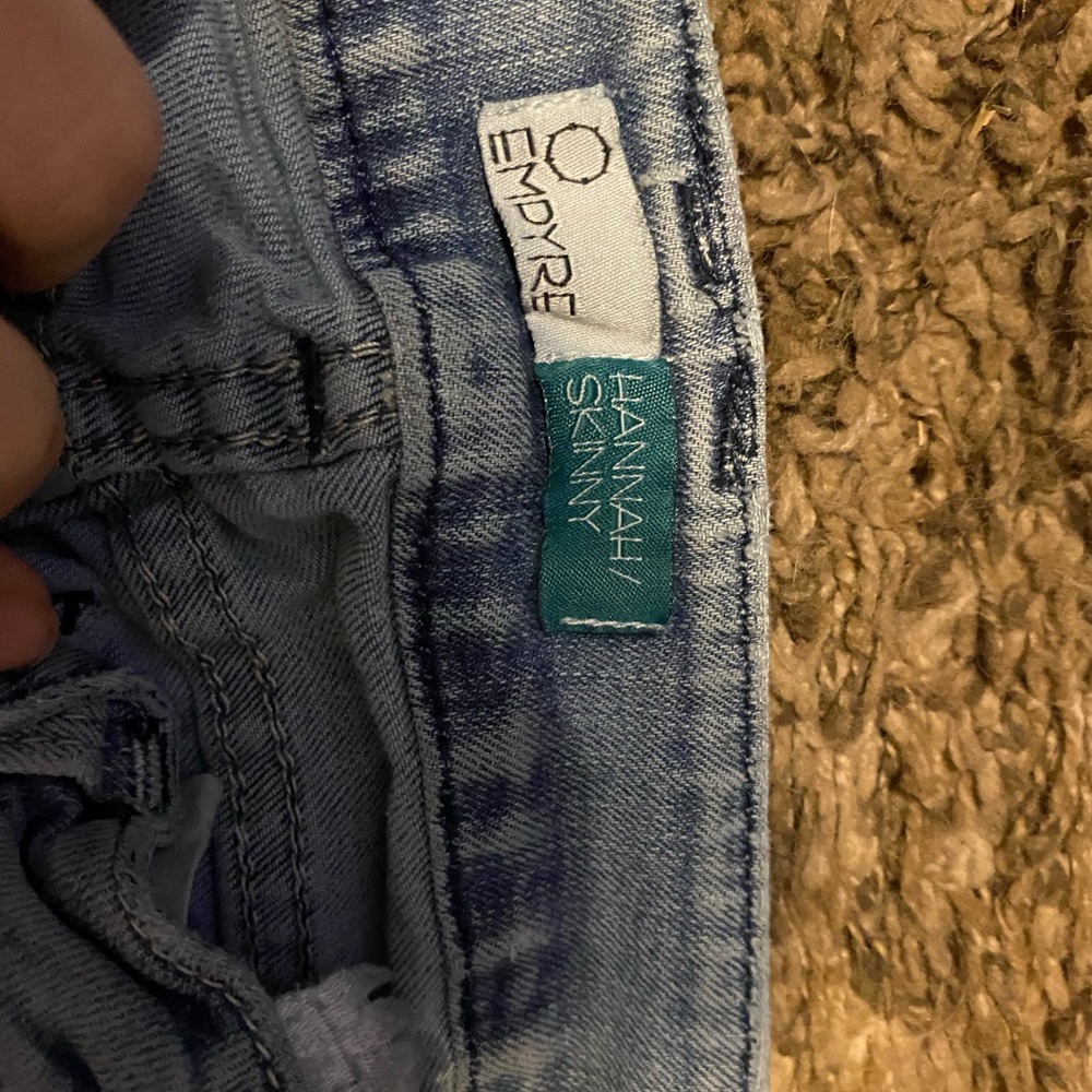 Light blue size 0 skinny jeans